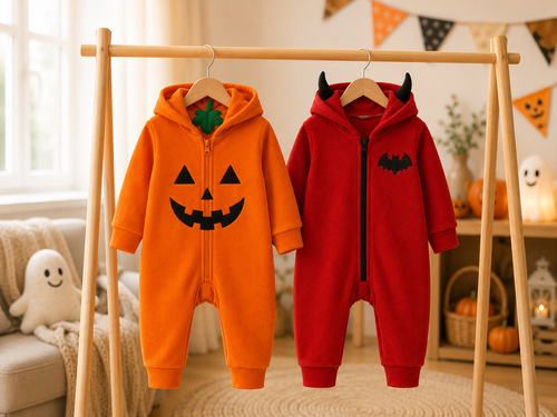 Costume Halloween, Citrouille ou  Petit Diable, bébé & tout-petit